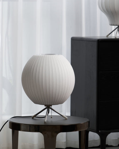 Tripod Bubble Table Lamp