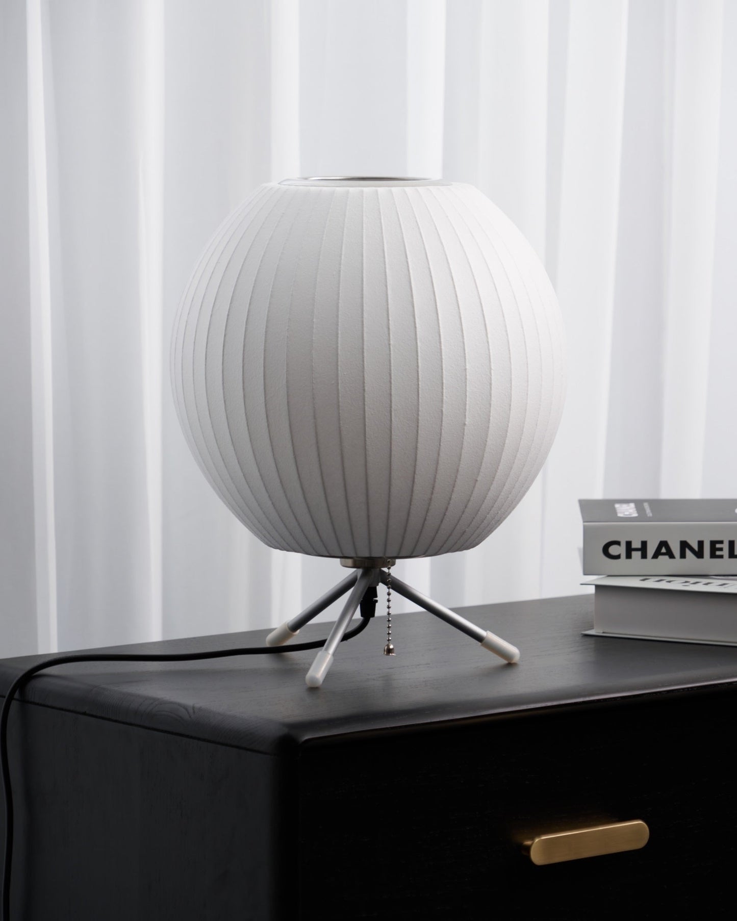 Tripod Bubble Table Lamp