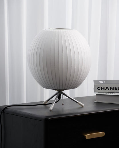 Tripod Bubble Table Lamp