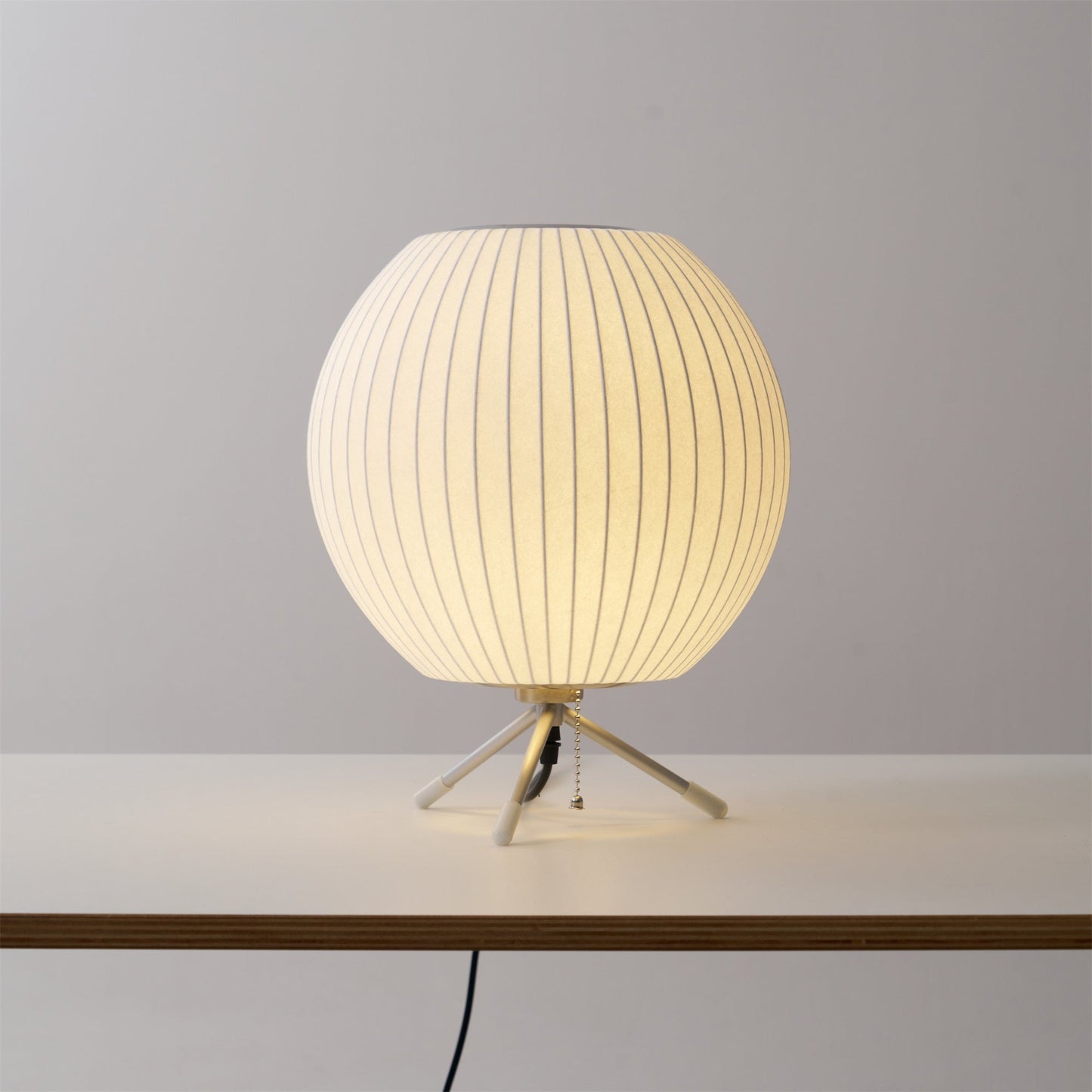 Tripod Bubble Table Lamp