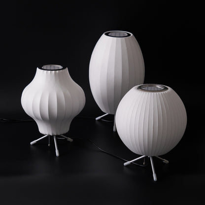 Tripod Bubble Table Lamp