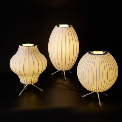 Tripod Bubble Table Lamp