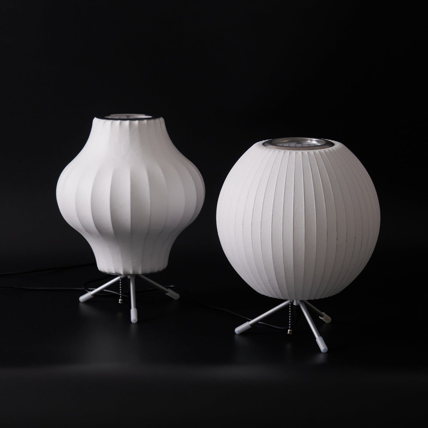 Tripod Bubble Table Lamp