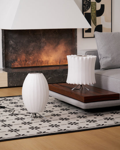 Tripod Bubble Table Lamp