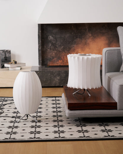 Tripod Bubble Table Lamp