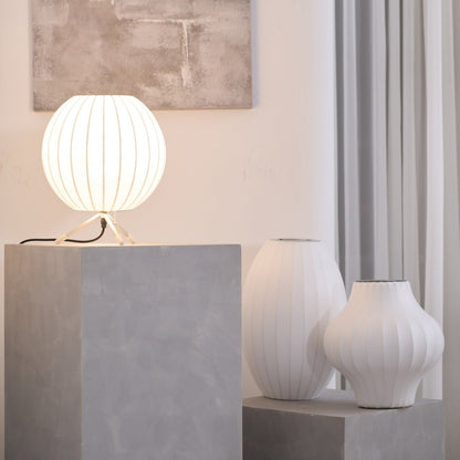 Tripod Bubble Table Lamp