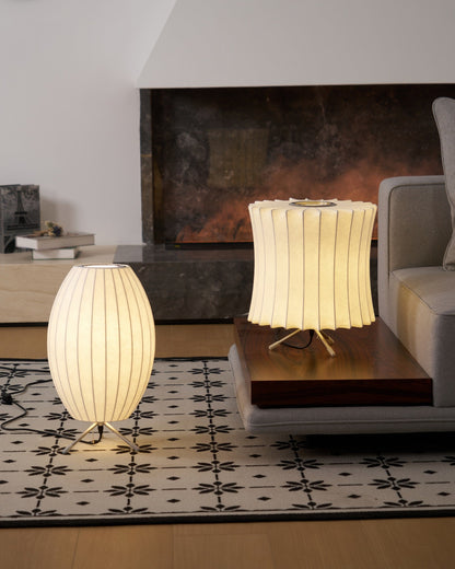 Tripod Bubble Table Lamp