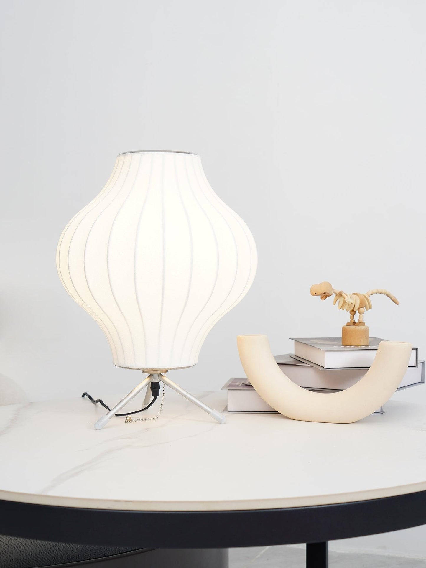 Tripod Bubble Table Lamp