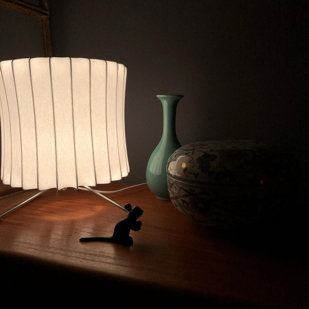 Tripod Bubble Table Lamp