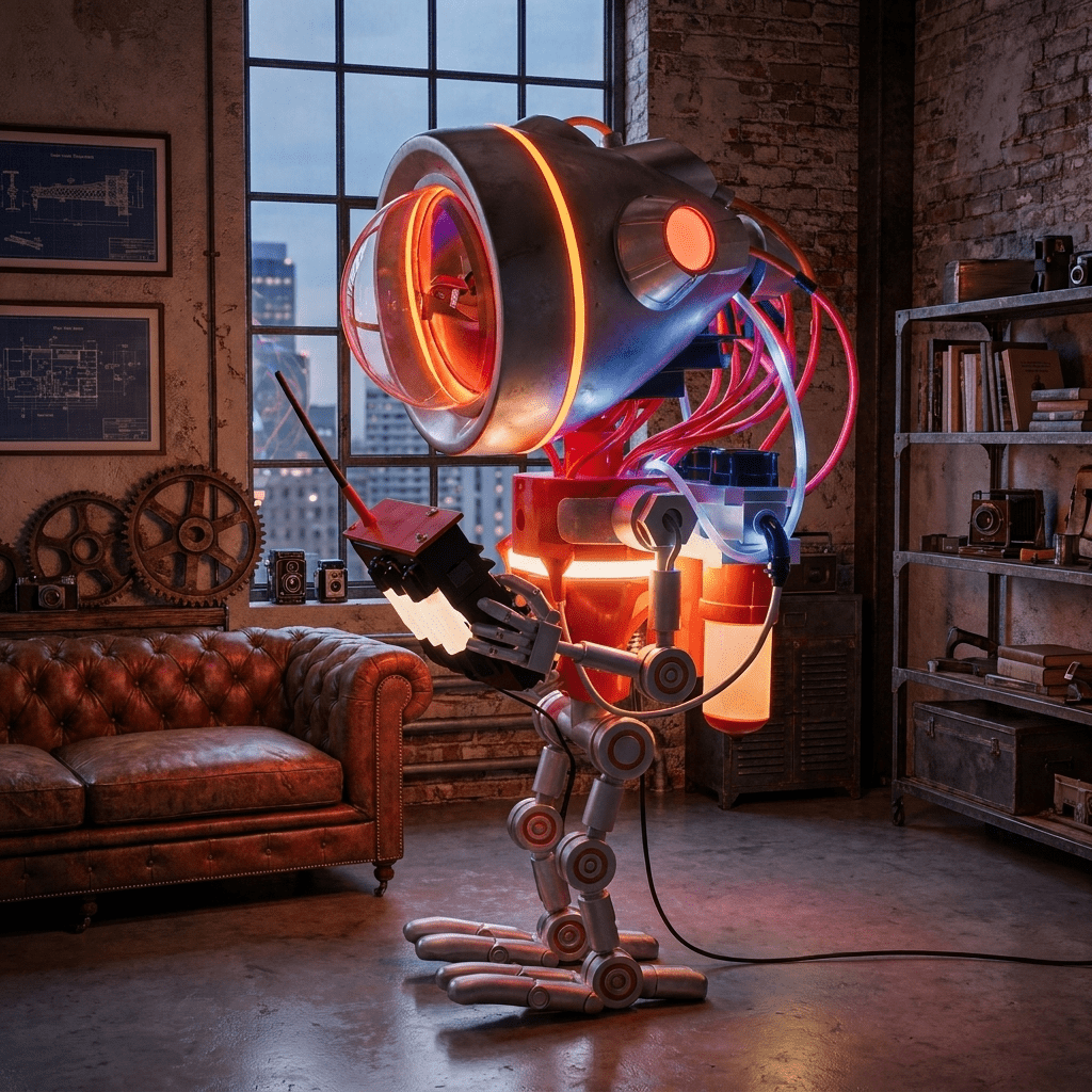 Neo Scout Robot Sculpture