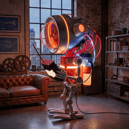 Neo Scout Robot Sculpture
