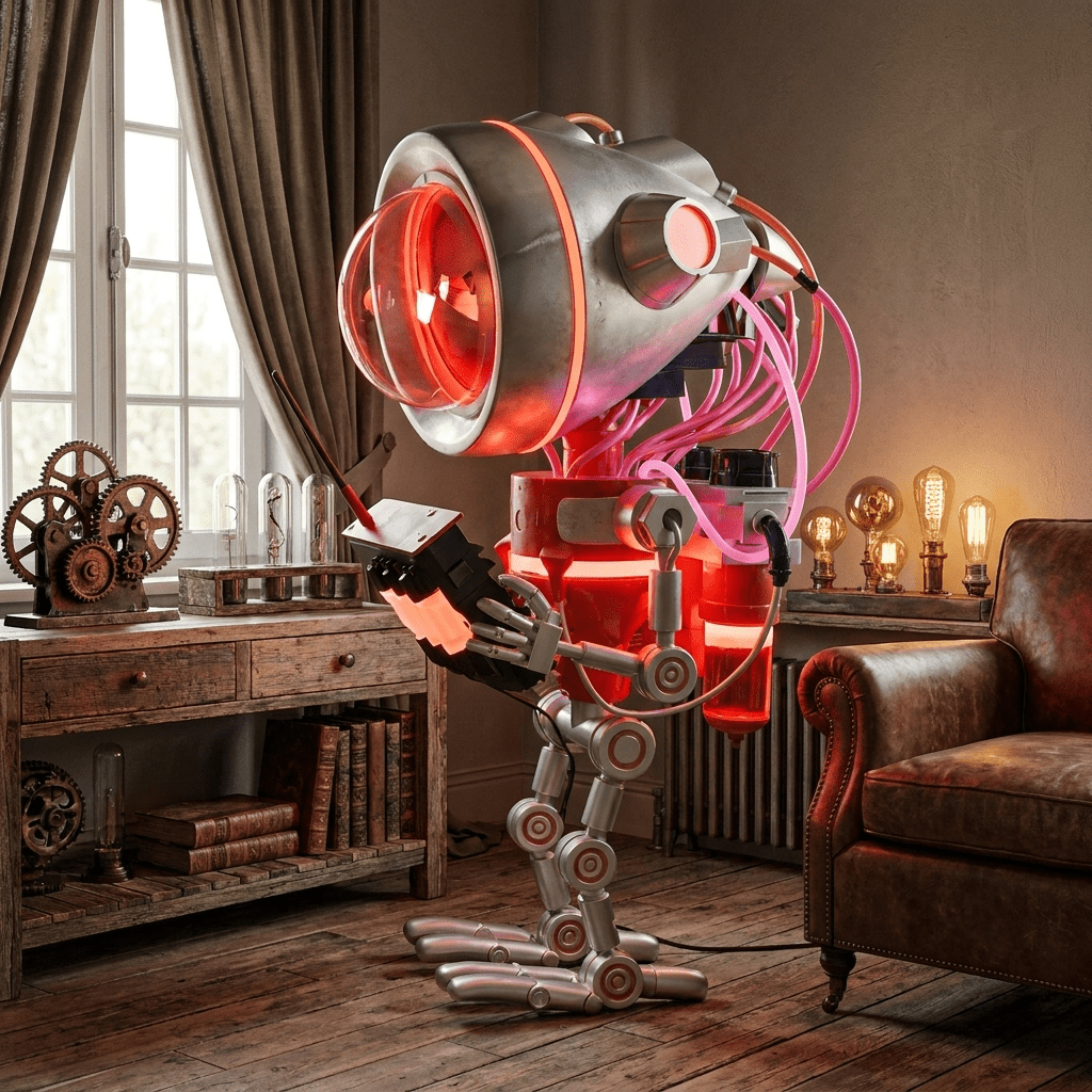 Neo Scout Robot Sculpture