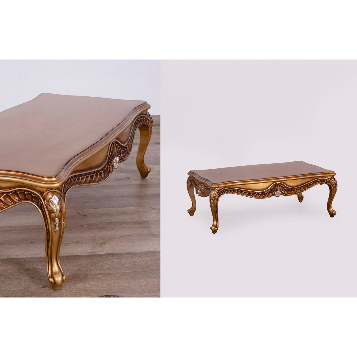 New Emperador II Solid Wood Coffee Table