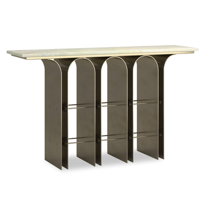 Nexus 56.5'' W Stone Console Table