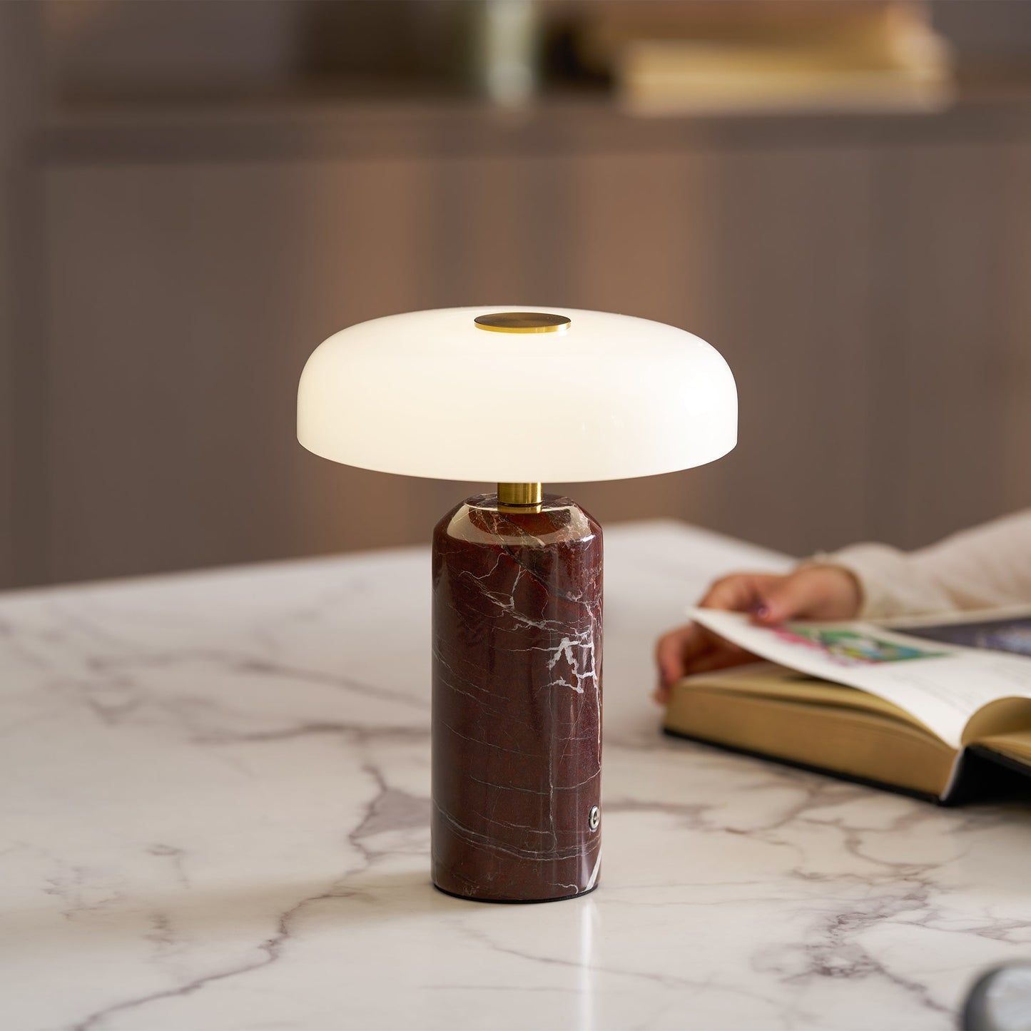 Lunara Marble Table Lamp