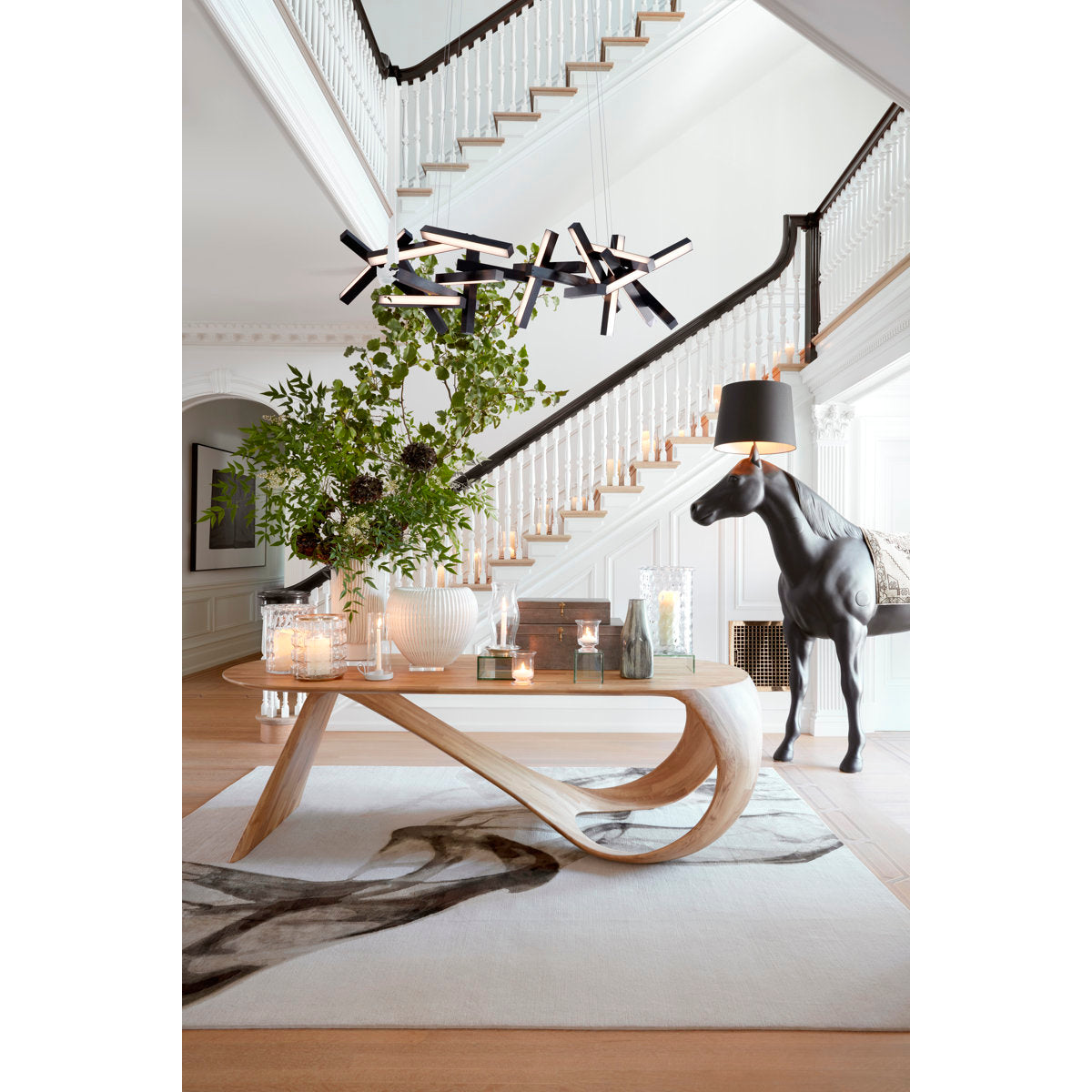 Nimbus 19 - Light Unique / Statement Geometric Chandelier