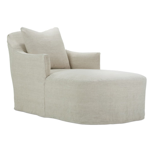Noel Slipcovered Chaise