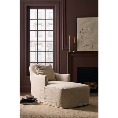 Noel Slipcovered Chaise