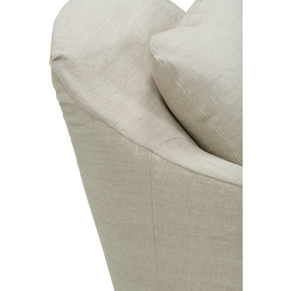 Noel Slipcovered Chaise