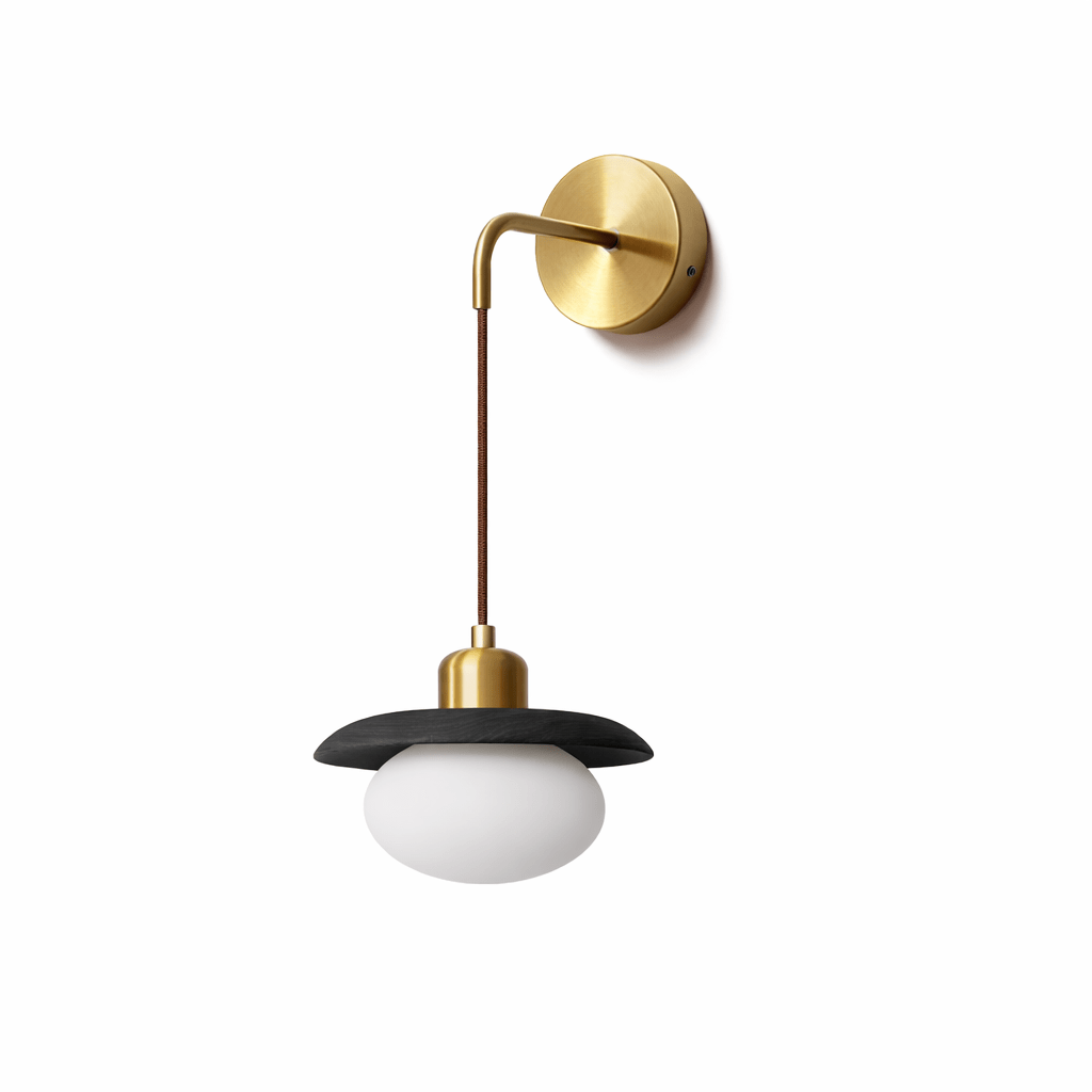 Norvyn Wood Drop Wall Lamp