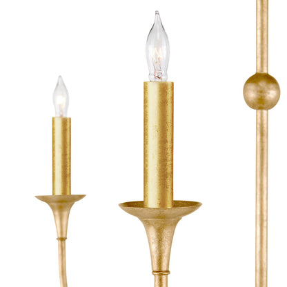 Nottaway 18 - Light Wrought Iron Chandelier