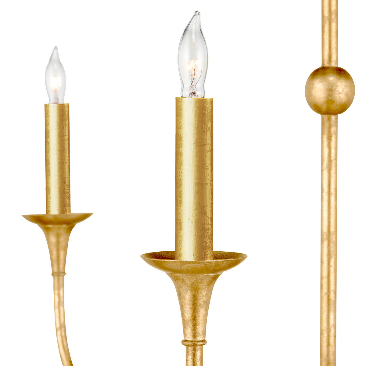 Nottaway 9 - Light Wrought Iron Chandelier