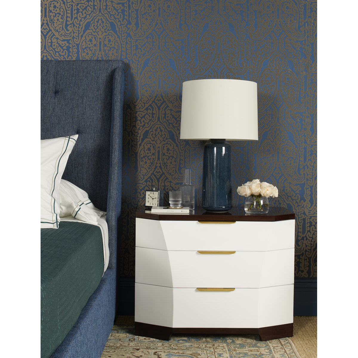 Nova 3 - Drawer Solid Wood Nightstand