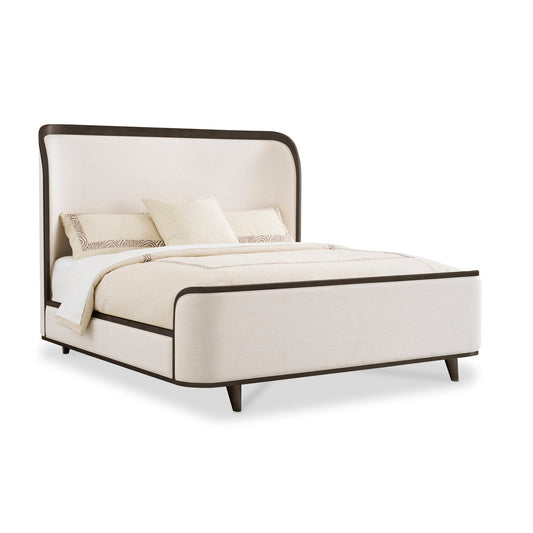 Novella Upholstered Low Profile Platform Bed
