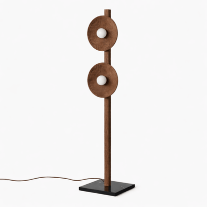 Arbor Twin Disc Floor Lamp