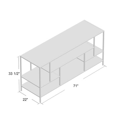 Oakland Etagere Bookcase