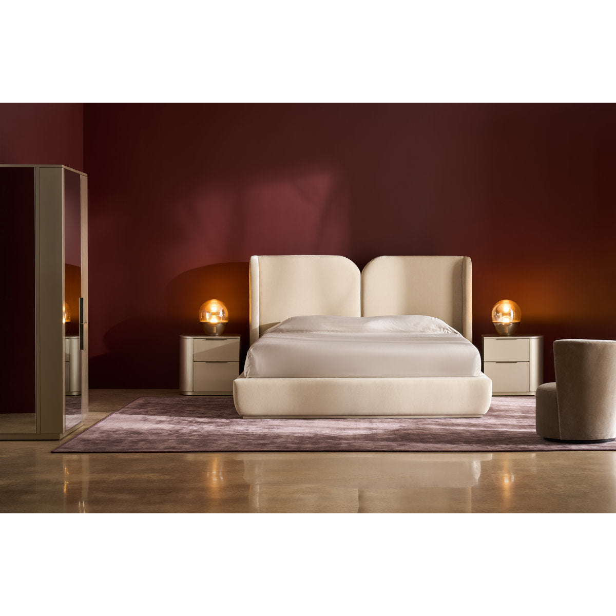 Oblique Bed
