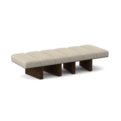 Oblique Upholstered Bench