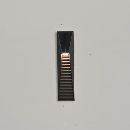 Obsidian Path Solar Outdoor Wall Light