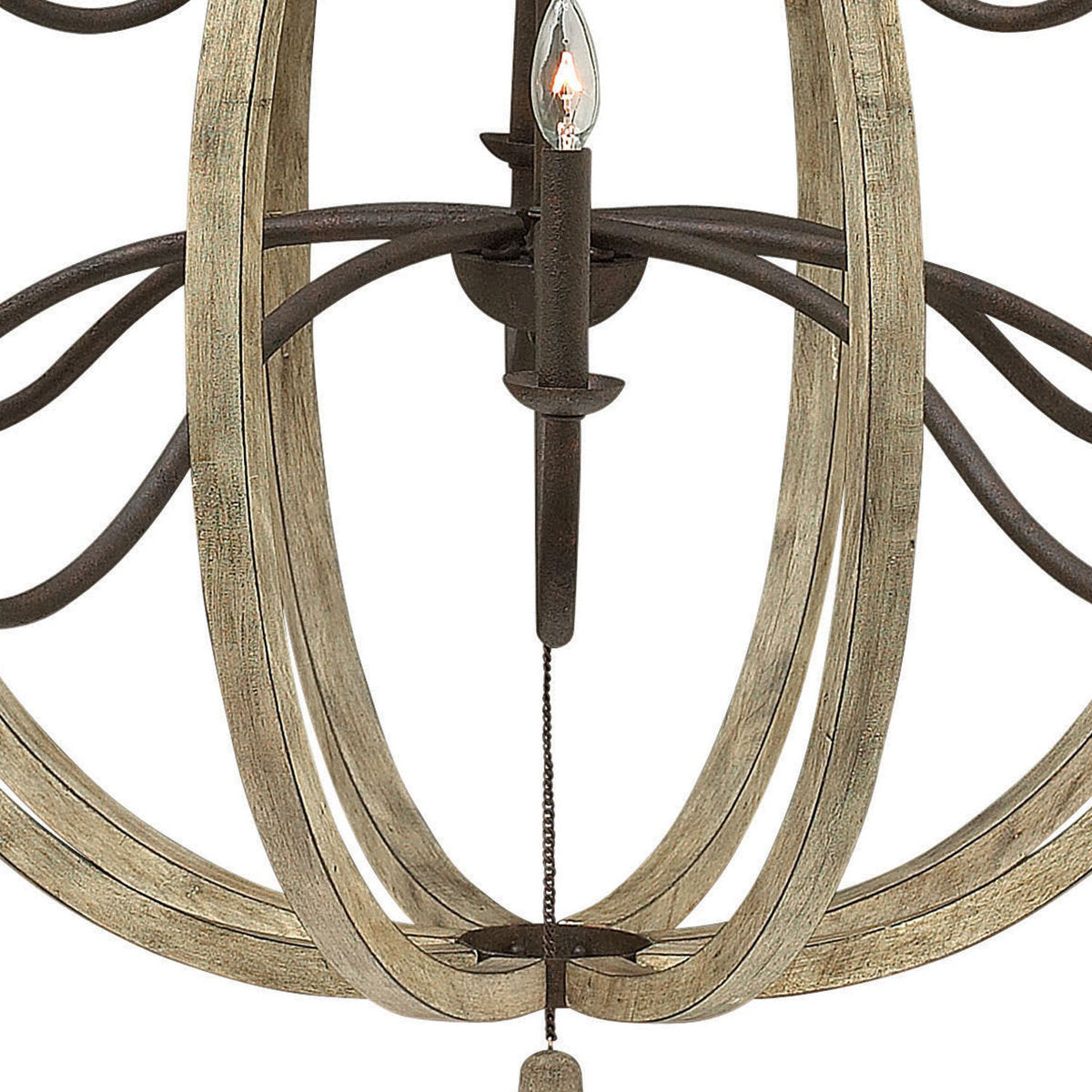 Oceane 12 - Light Candle Style Empire Chandelier