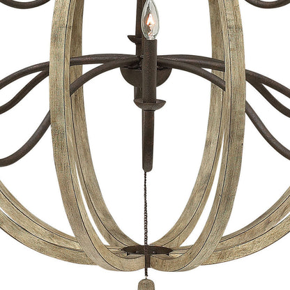 Oceane 12 - Light Candle Style Empire Chandelier