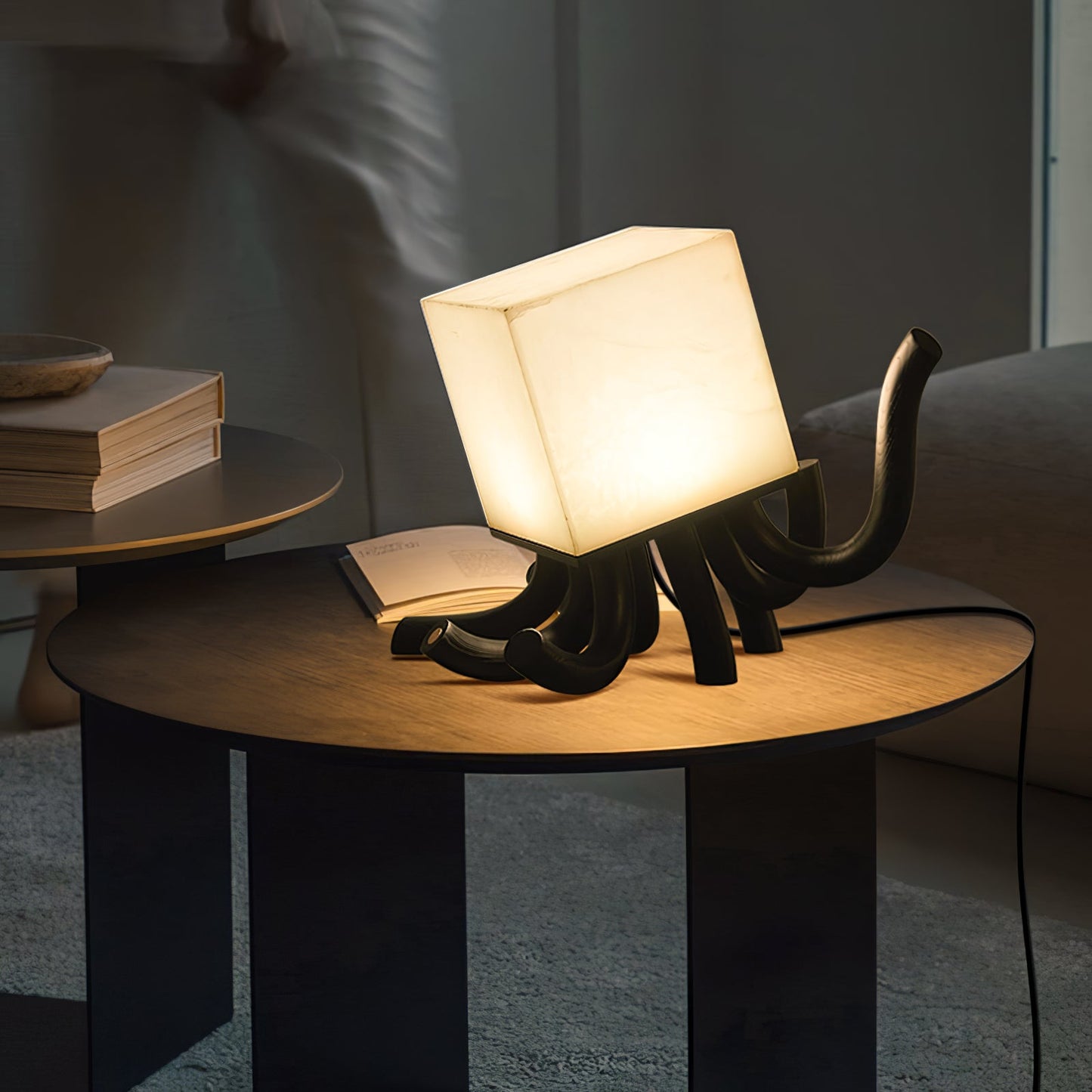 Octavia Alabaster Table Lamp