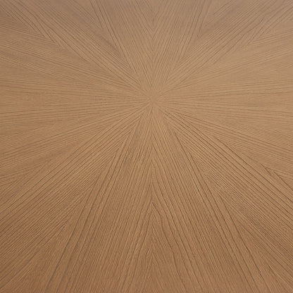 Oculus Mahogany Wood Dining Table