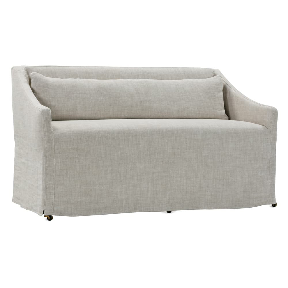 Odessa Slipcovered Banquette