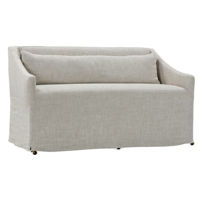 Odessa Slipcovered Banquette