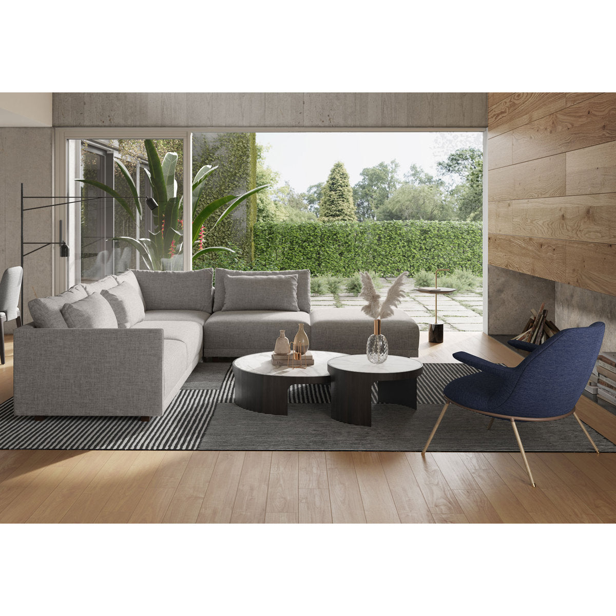 Oliver Solid Wood Nesting Coffee Table