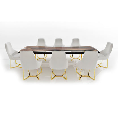 Ombrone Walnut Wood Dining Table