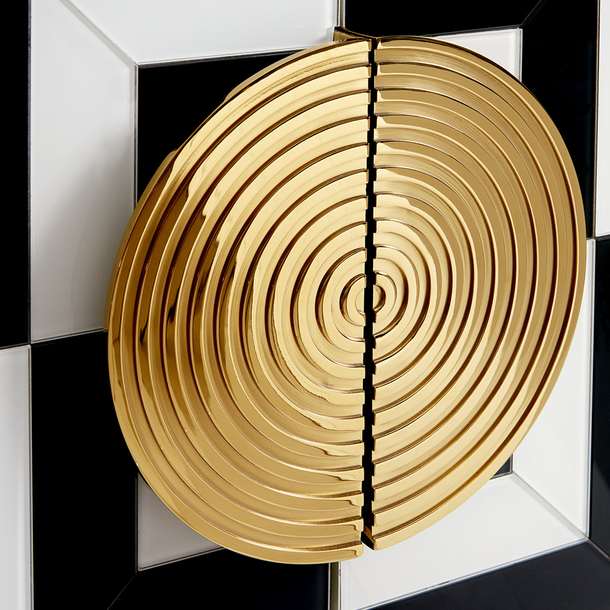 Op Art Bar - Charcoal/Ivory