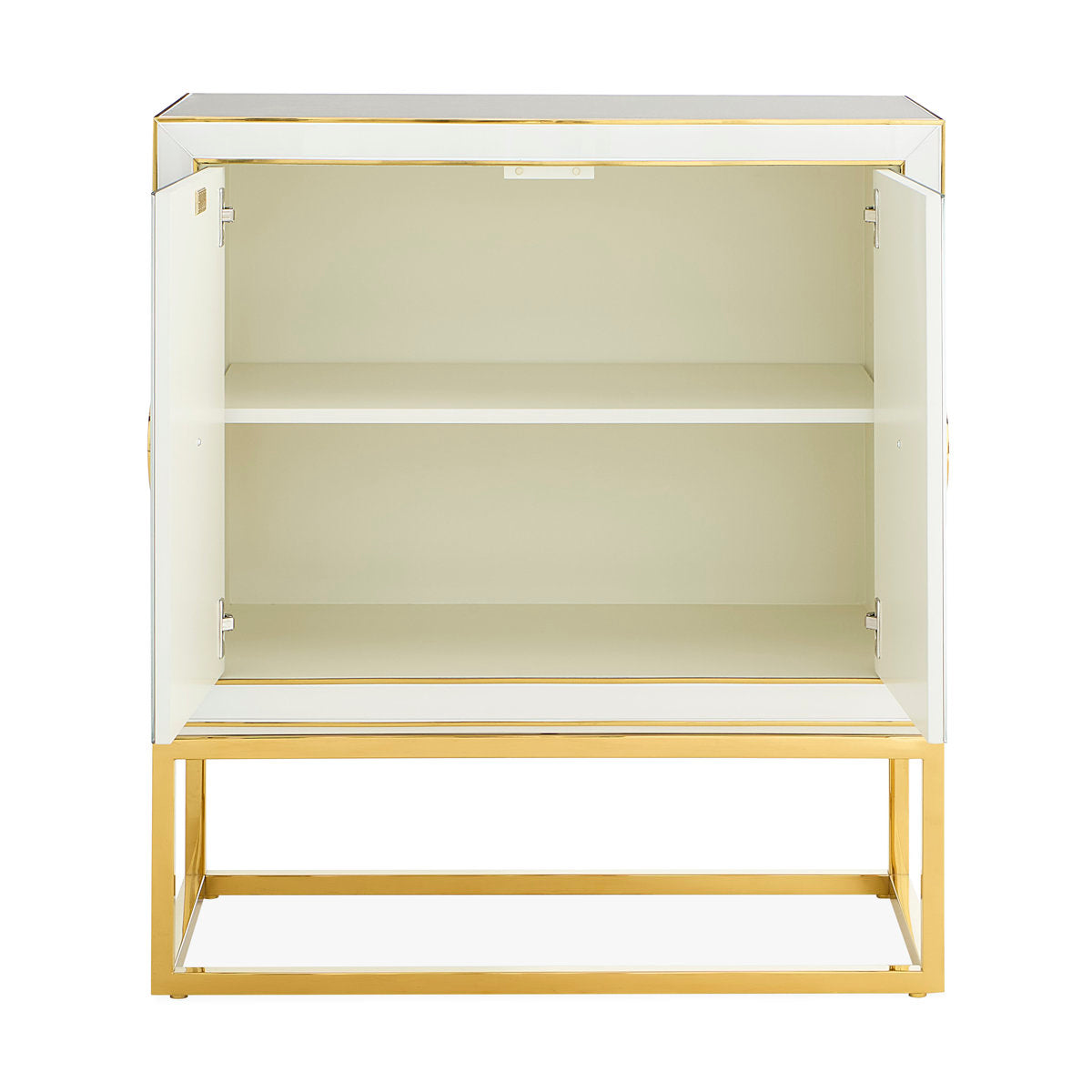 Op Art Rectangle Accent Cabinet