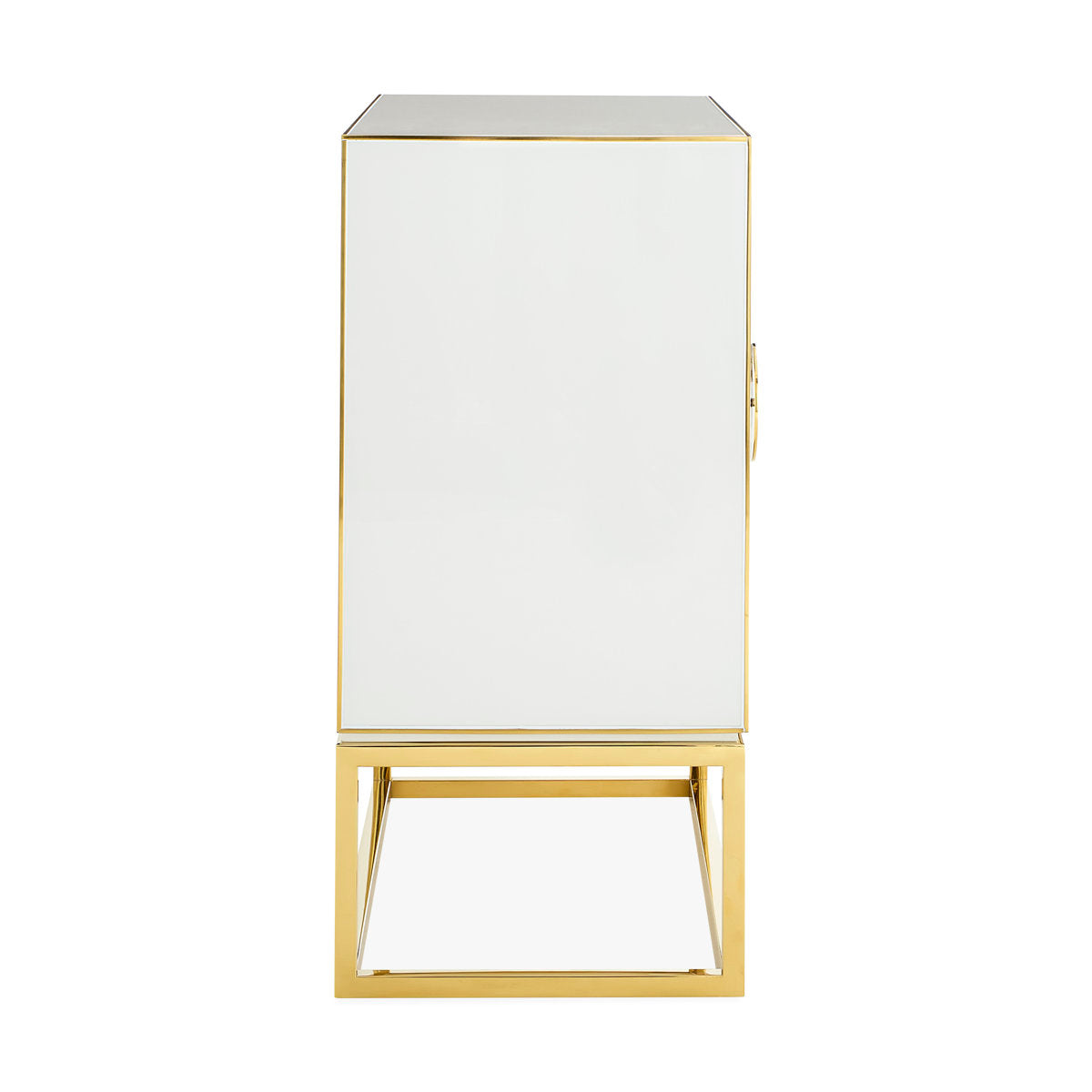 Op Art Rectangle Accent Cabinet