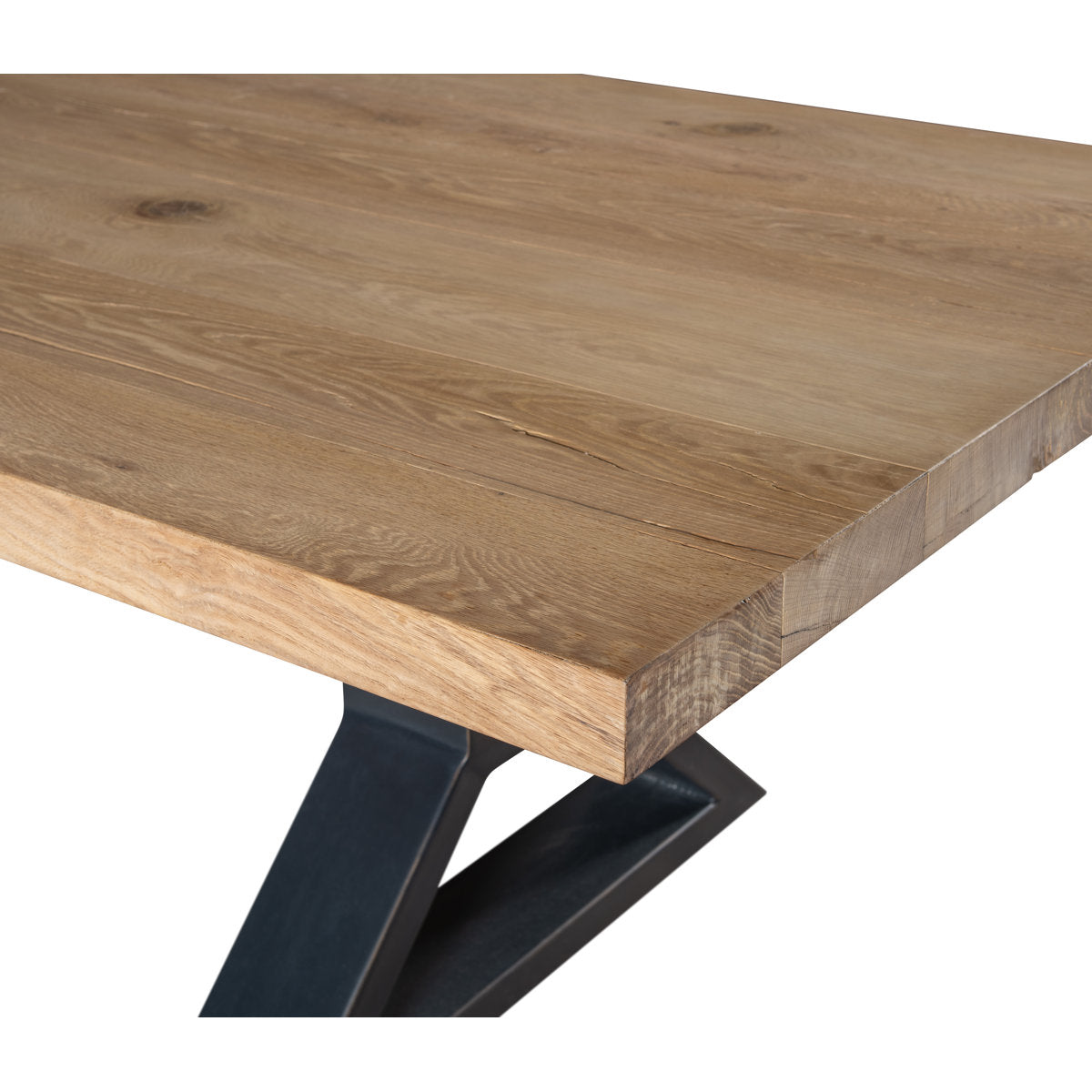 Open Sky Solid Oak Dining Table