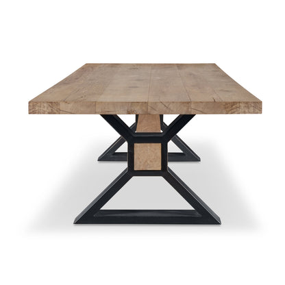 Open Sky Solid Oak Dining Table