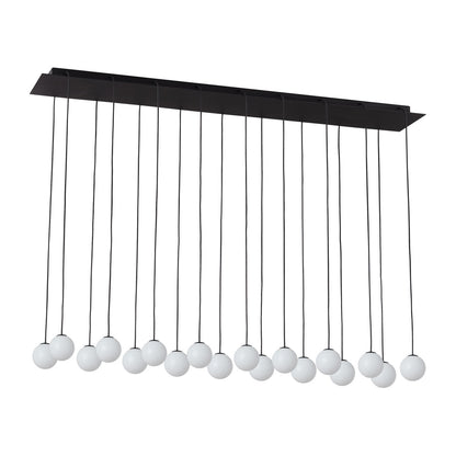 Orbet 18 - Light LED Chandelier