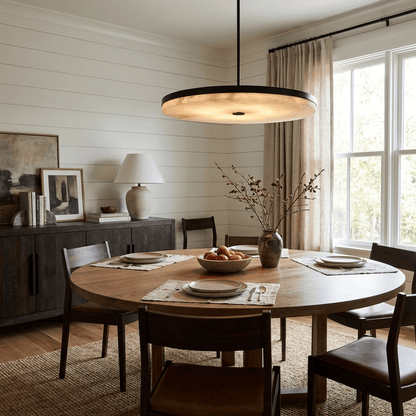 Orbis Alabaster Pendant Light