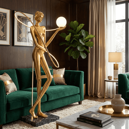 Orbit Muse Sculpture Lamp