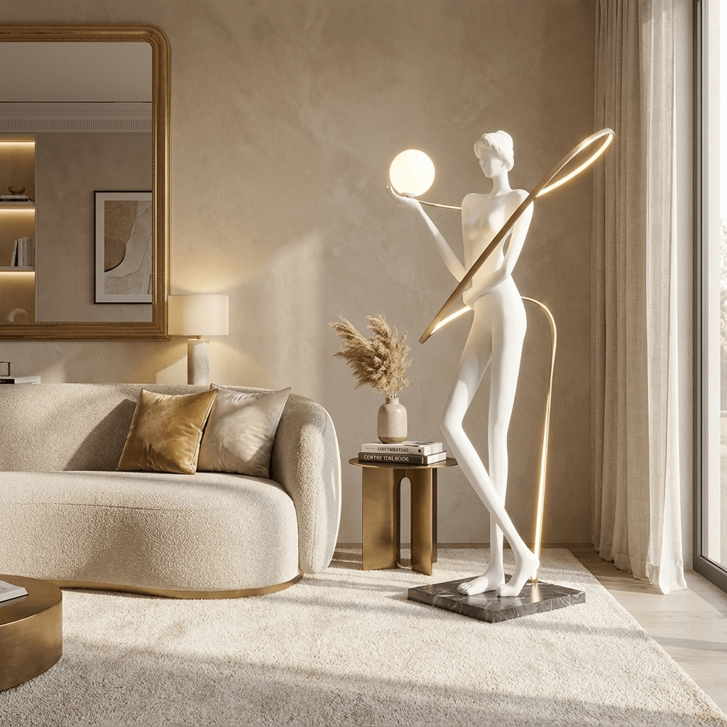 Orbit Muse Sculpture Lamp